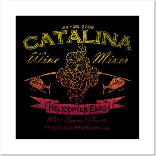 Vintage Rainbow Catalina Wine Mixer Posters and Art